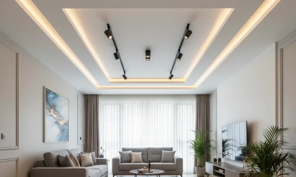 Alçıpan, Asma Tavan & LED Işık Bandı